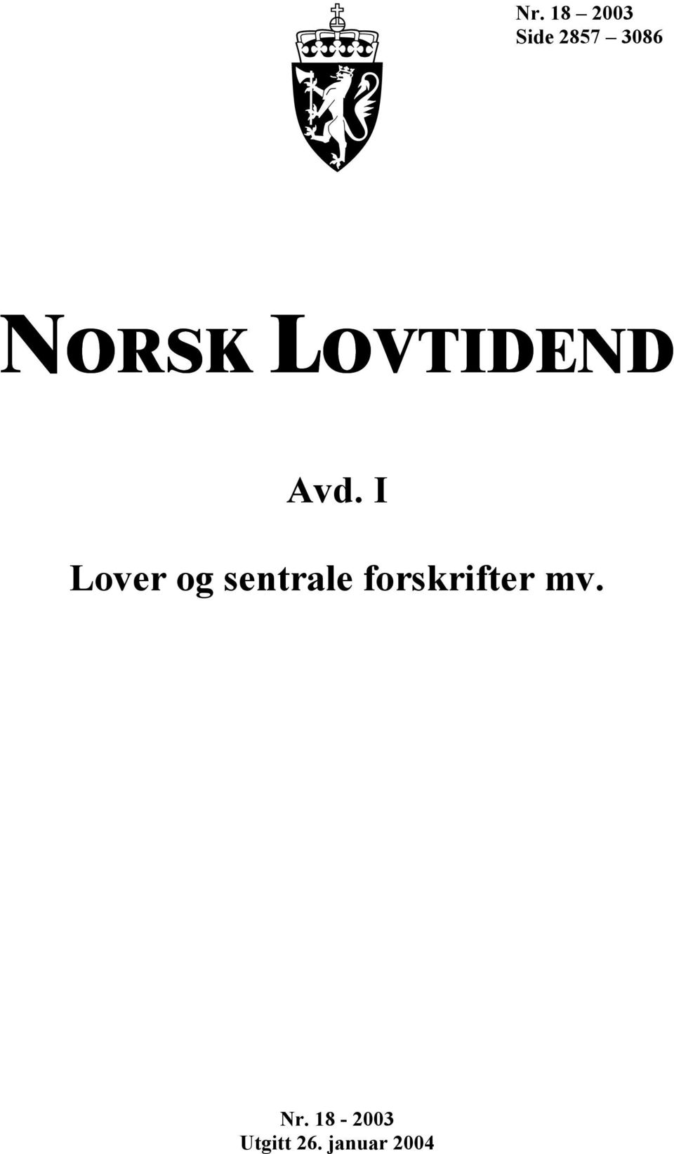 I Lover og sentrale