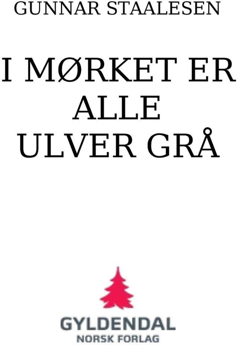 I MØRKET