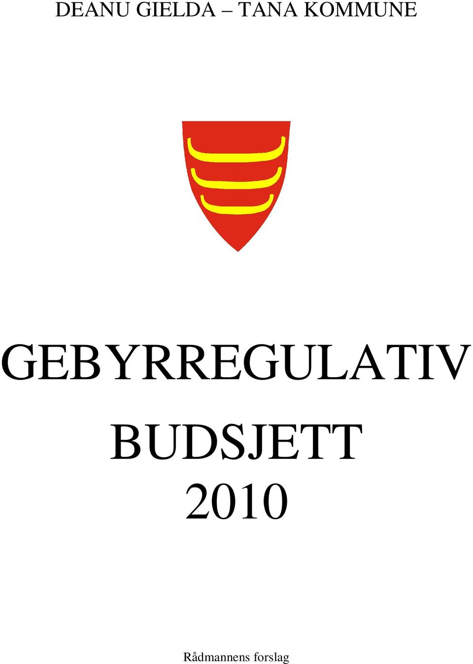 GEBYRREGULATIV