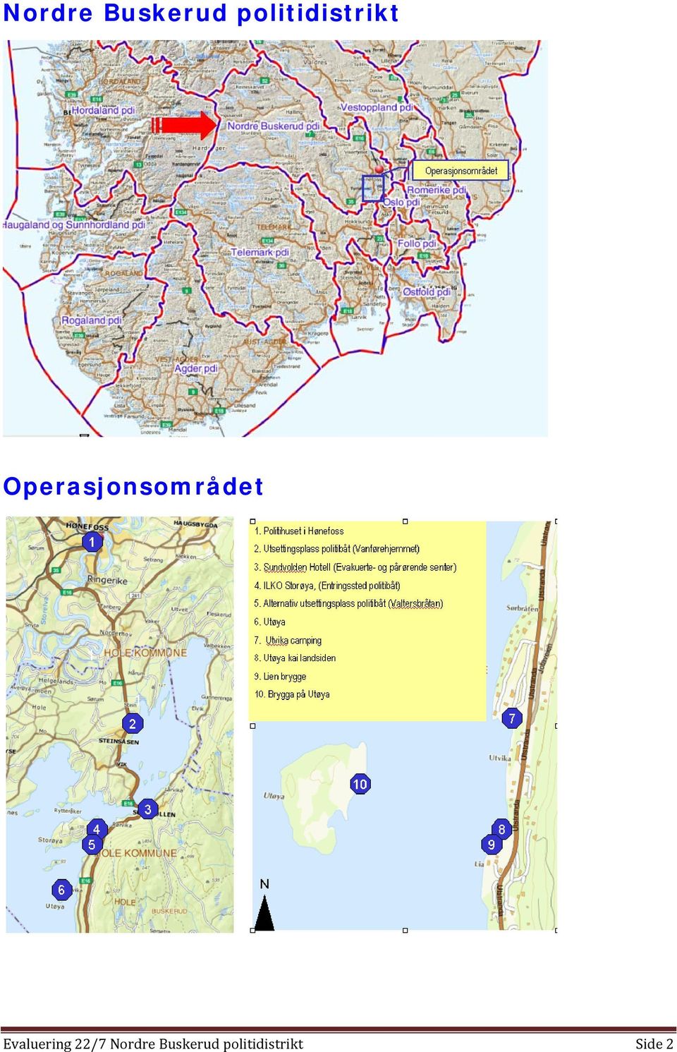 Operasjonsområdet