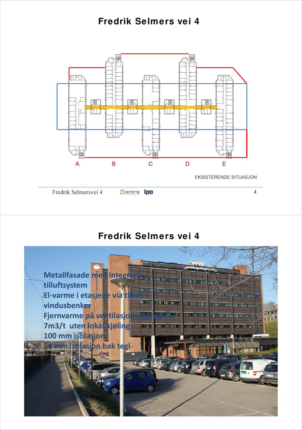 Fjernvarme på ventilasjonsaggregater 7m3/t uten