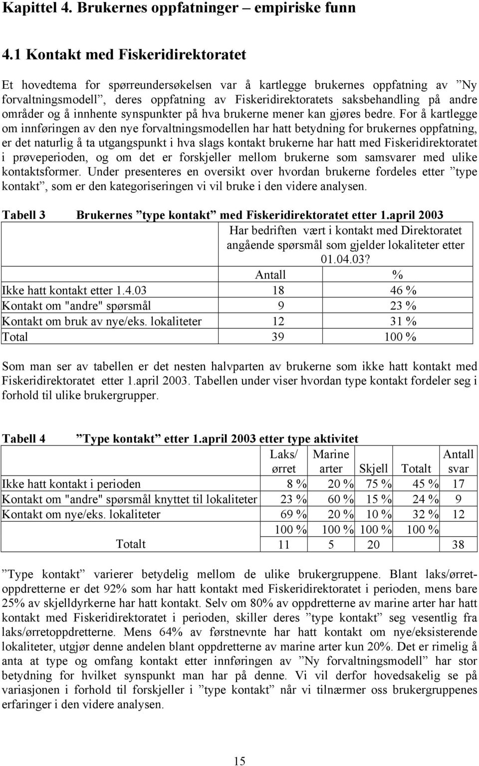 områder og å innhente synspunkter på hva brukerne mener kan gjøres bedre.