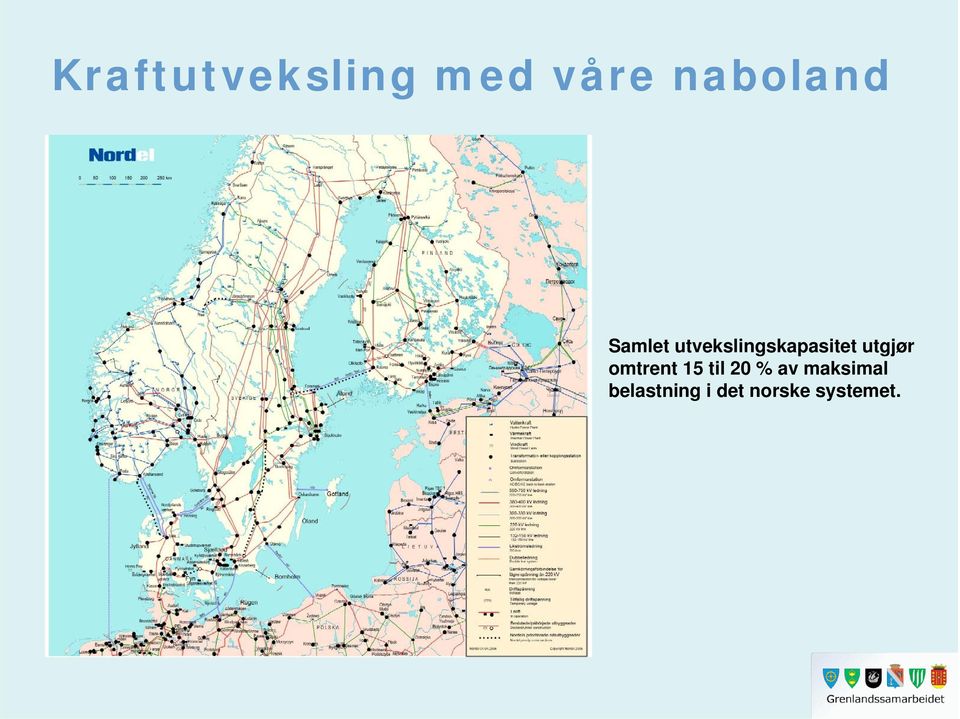 utgjør omtrent 15 til 20 % av