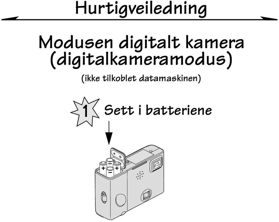 (digitalkameramodus) (ikke