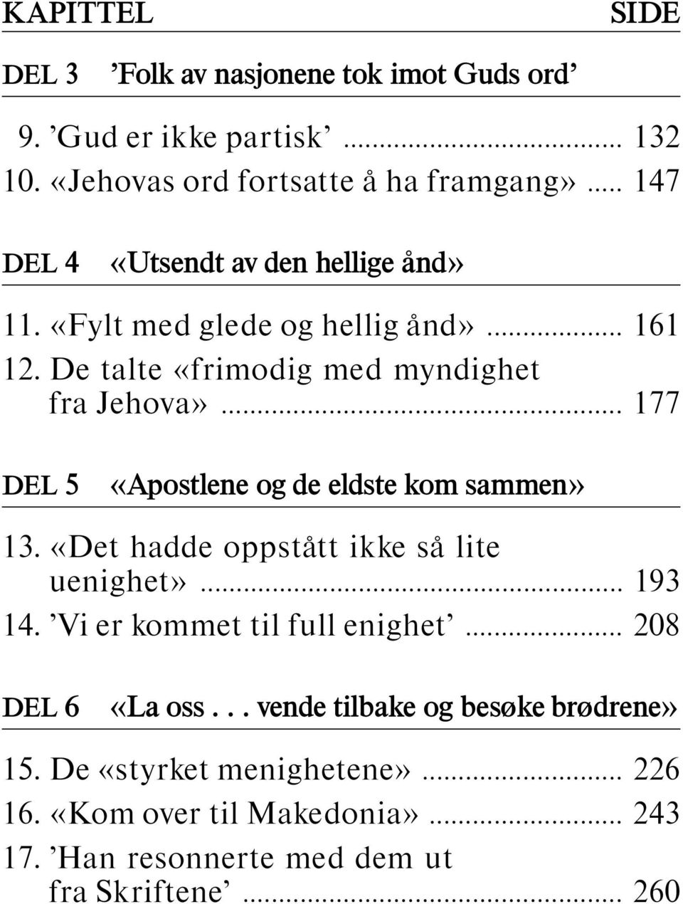 De talte «frimodig med myndighet fra Jehova» 177 DEL 5 «Apostlene og de eldste kom sammen» 13.