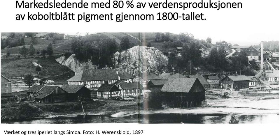 pigment gjennom 1800-tallet.