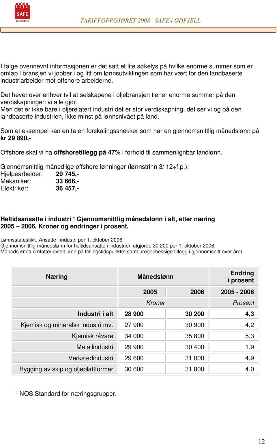 Men det er ikke bare i oljerelatert industri det er stor verdiskapning, det ser vi og på den landbaserte industrien, ikke minst på lønnsnivået på land.