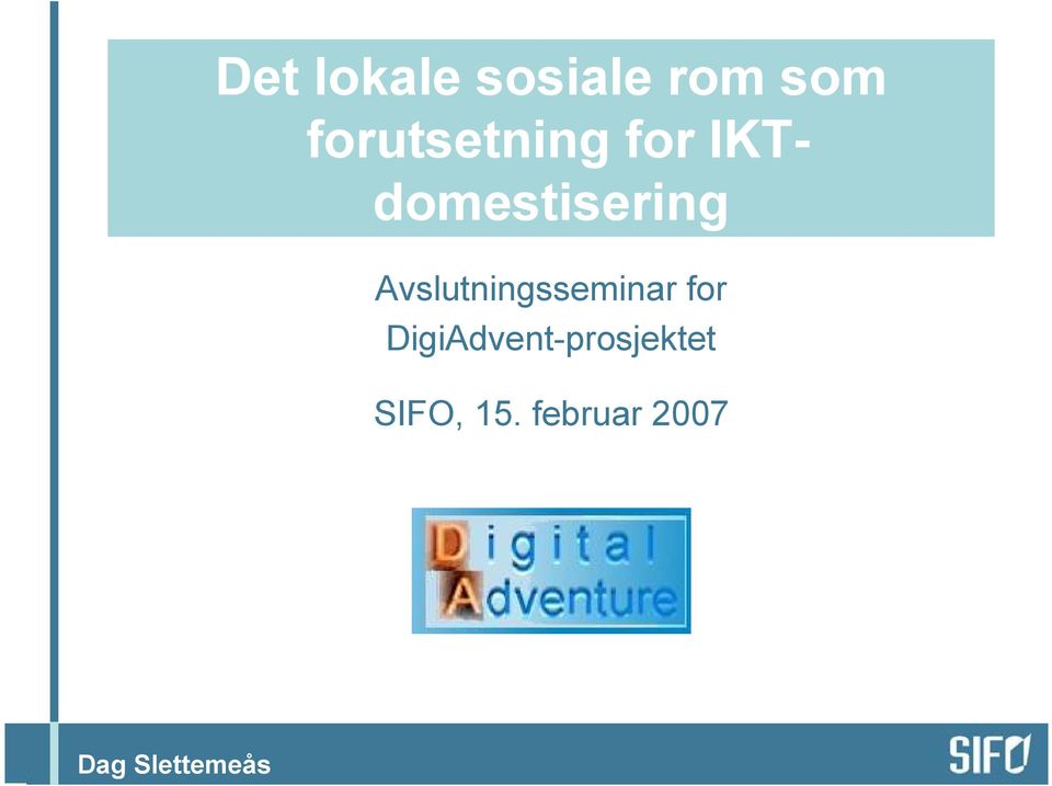 IKTdomestisering