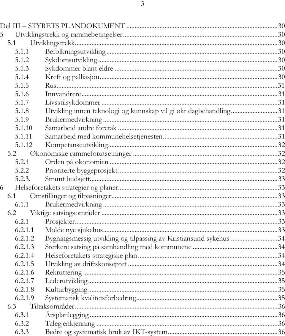 ..31 5.1.11 Samarbeid med kommunehelsetjenesten...31 5.1.12 Kompetanseutvikling...32 5.2 Økonomiske rammeforutsetninger...32 5.2.1 Orden på økonomien...32 5.2.2 Prioriterte byggeprosjekt...32 5.2.3. Stramt budsjett.