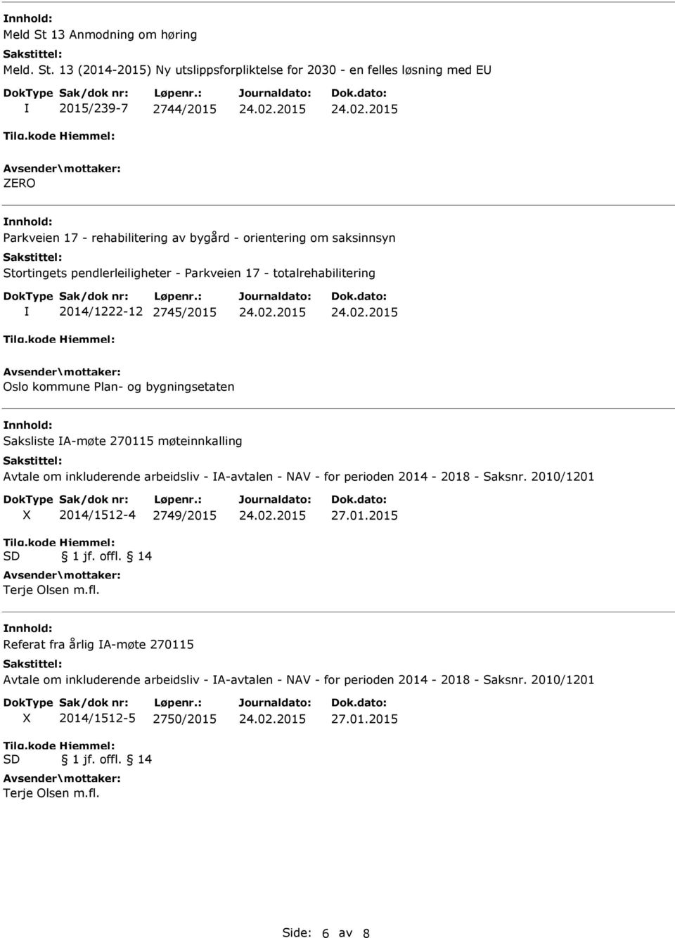 arbeidsliv - A-avtalen - NAV - for perioden 2014