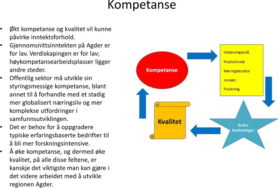 Offentlig sektor må utvikle sin styringsmessigekompetanse, blant annet til å forhandle med et stadig mer globalisert næringsliv og mer komplekse utfordringer