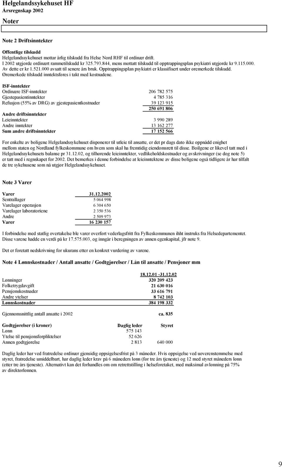 Opptrappingsplan psykiatri er klassifisert under øremerkede tilskudd. Øremerkede tilskudd inntektsføres i takt med kostnadene.