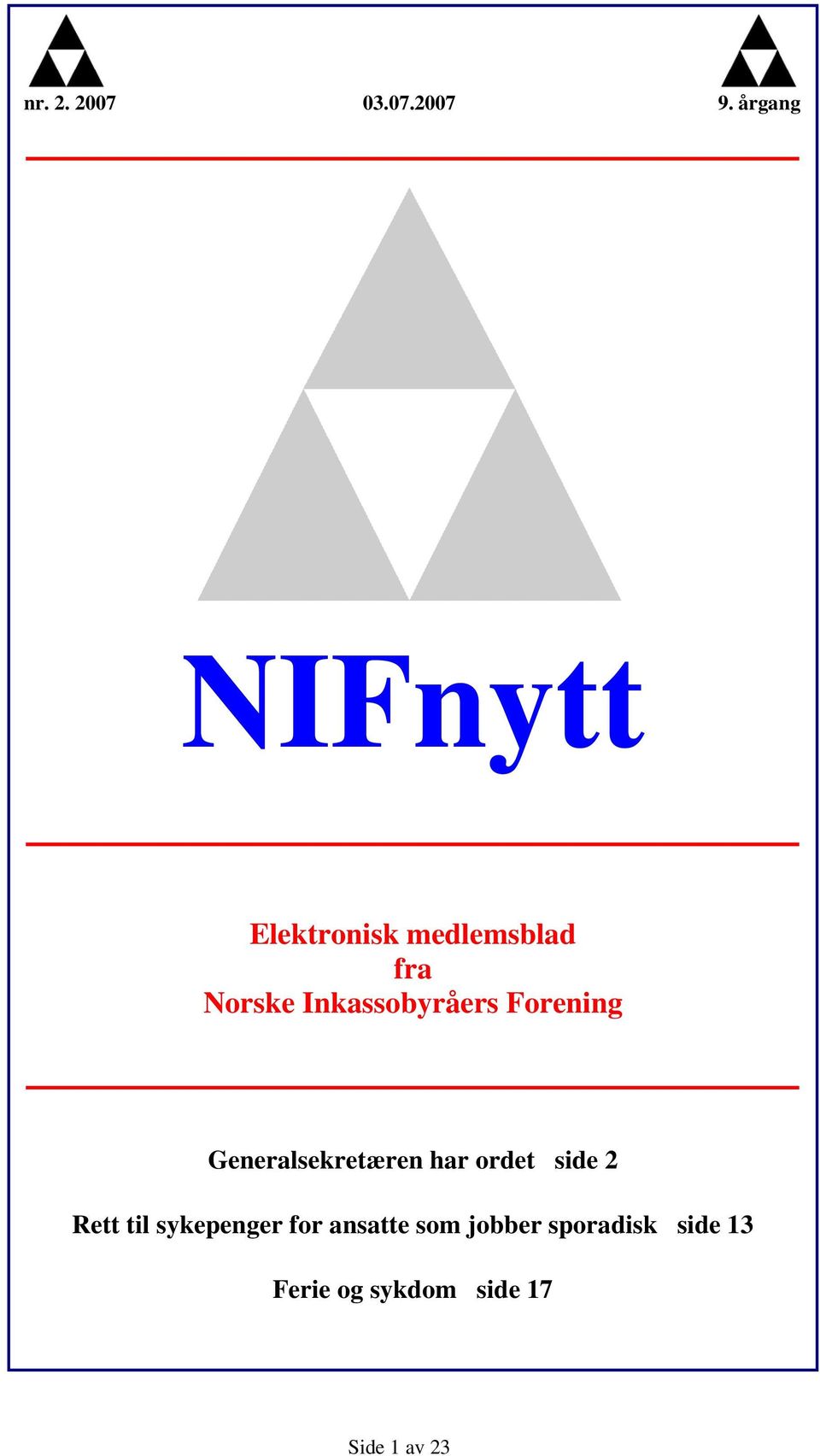 ordet side 2 Rett til sykepenger for ansatte som