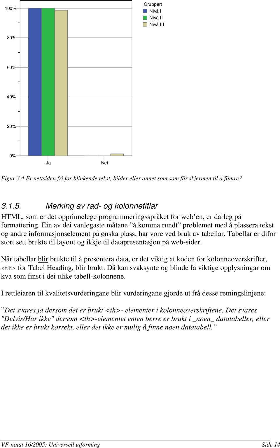 Ein av dei vanlegaste måtane å komma rundt problemet med å plassera tekst og andre informasjonselement på ønska plass, har vore ved bruk av tabellar.