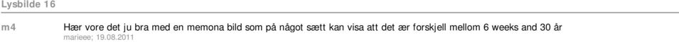 kan visa att det ær forskjell mellom