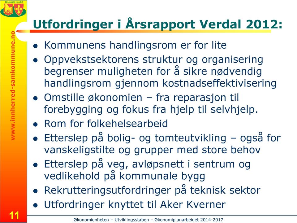 fra hjelp til selvhjelp.