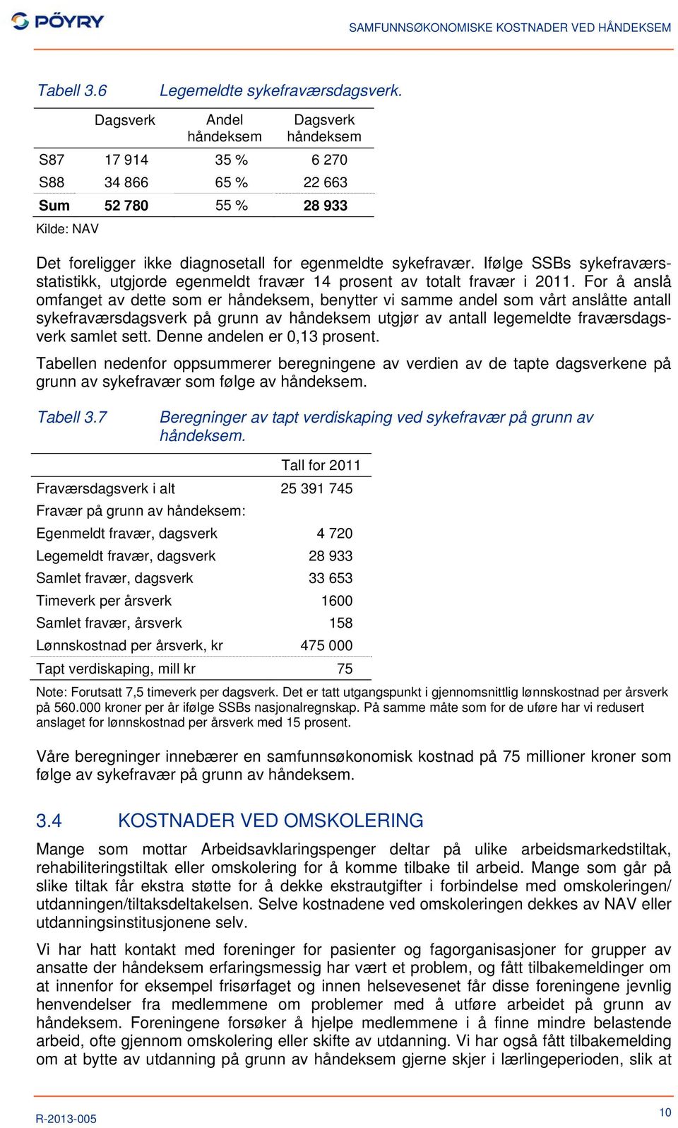 Ifølge SSBs sykefraværsstatistikk, utgjorde egenmeldt fravær 14 prosent av totalt fravær i 2011.