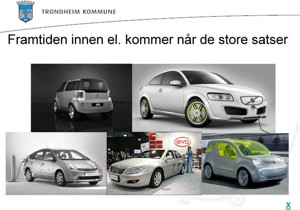 kommer når