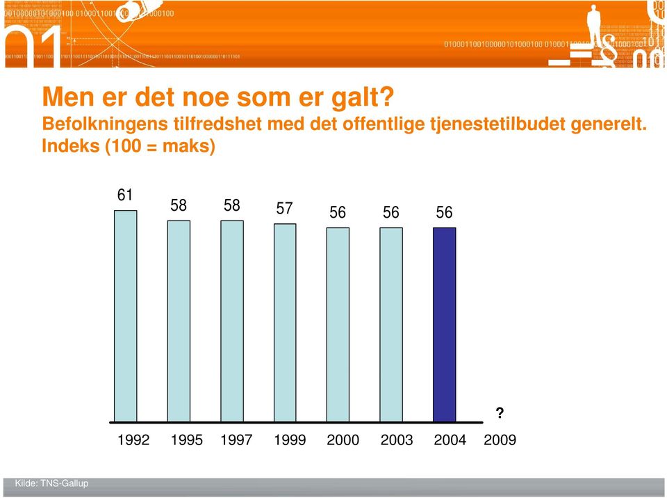 tjenestetilbudet generelt.