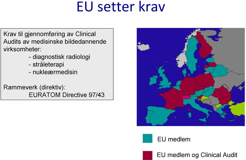 radiologi - stråleterapi - nukleærmedisin Rammeverk