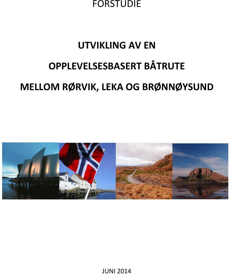 BÅTRUTE MELLOM RØRVIK,