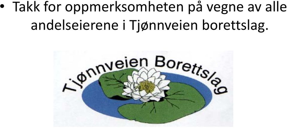 vegne av alle