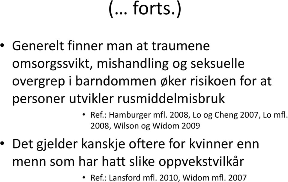 2008, Lo og Cheng 2007, Lo mfl.