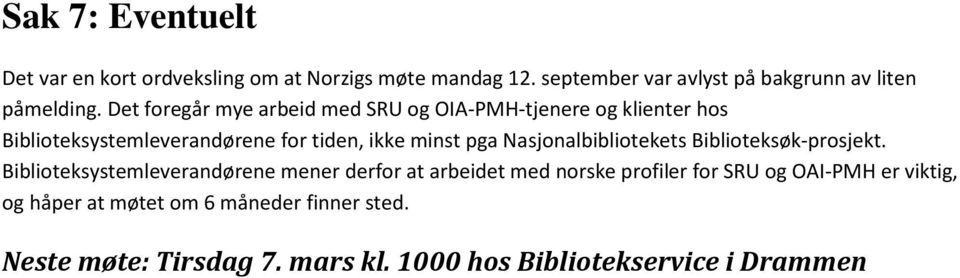 Nasjonalbibliotekets Biblioteksøk-prosjekt.