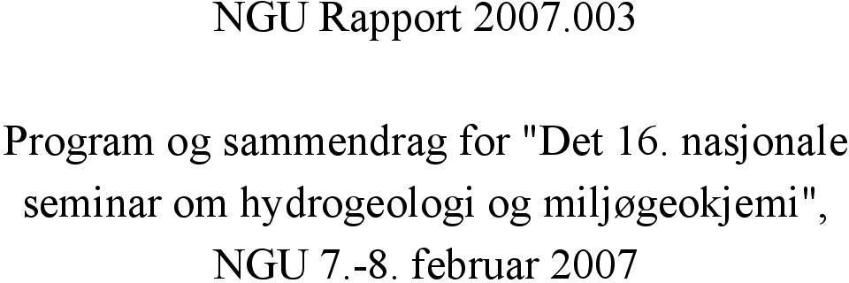 "Det 16.