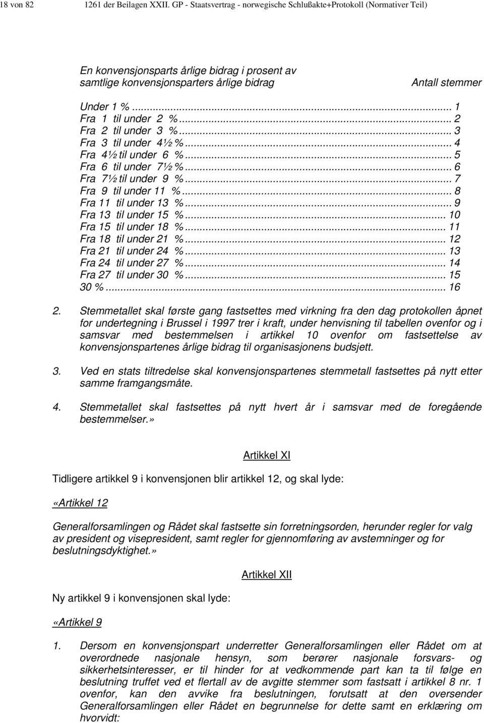 .. 1 Fra 1 til under 2 %... 2 Fra 2 til under 3 %... 3 Fra 3 til under 4½ %... 4 Fra 4½ til under 6 %... 5 Fra 6 til under 7½ %... 6 Fra 7½ til under 9 %... 7 Fra 9 til under 11 %.