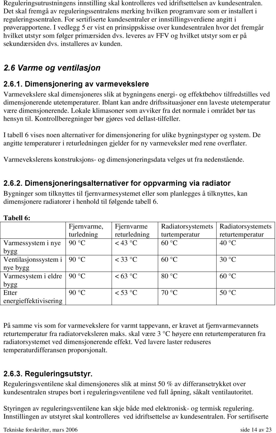 I vedlegg 5 er vist en prinsippskisse over kundesentralen hvor det fremgår hvilket utstyr som følger primærsiden dvs. leveres av FFV og hvilket utstyr som er på sekundærsiden dvs.