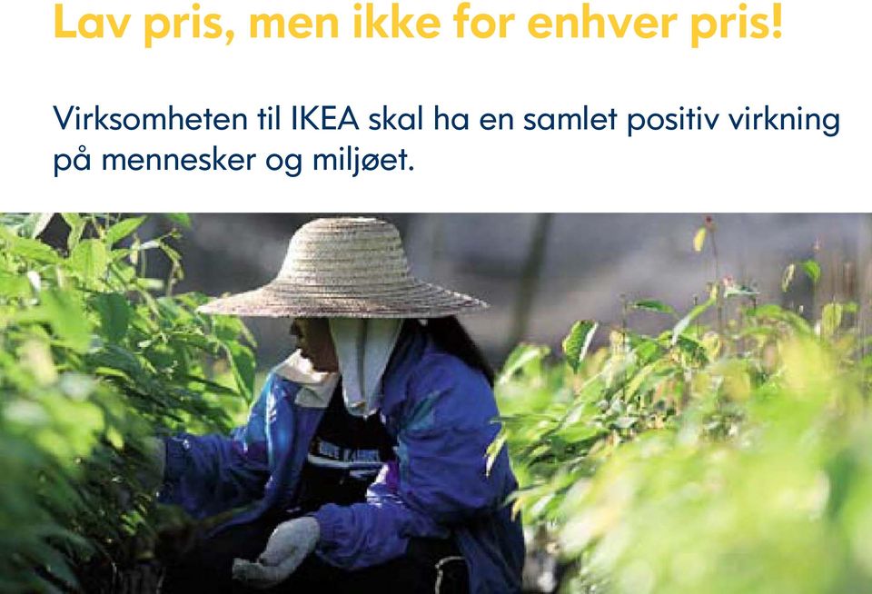 skal ha en samlet positiv