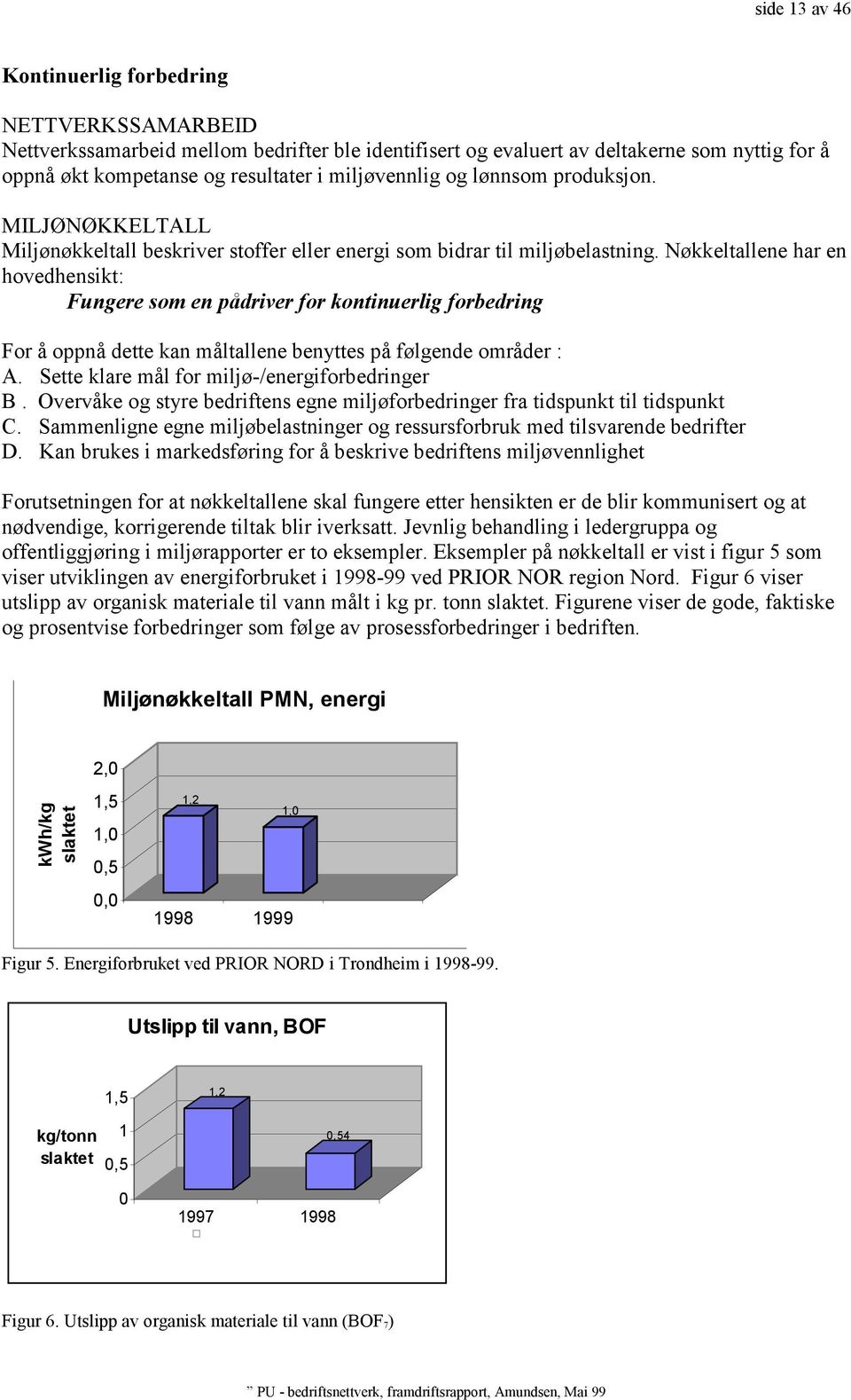 Nøkkeltallene har en hovedhensikt: Fungere som en pådriver for kontinuerlig forbedring For å oppnå dette kan måltallene benyttes på følgende områder : A.