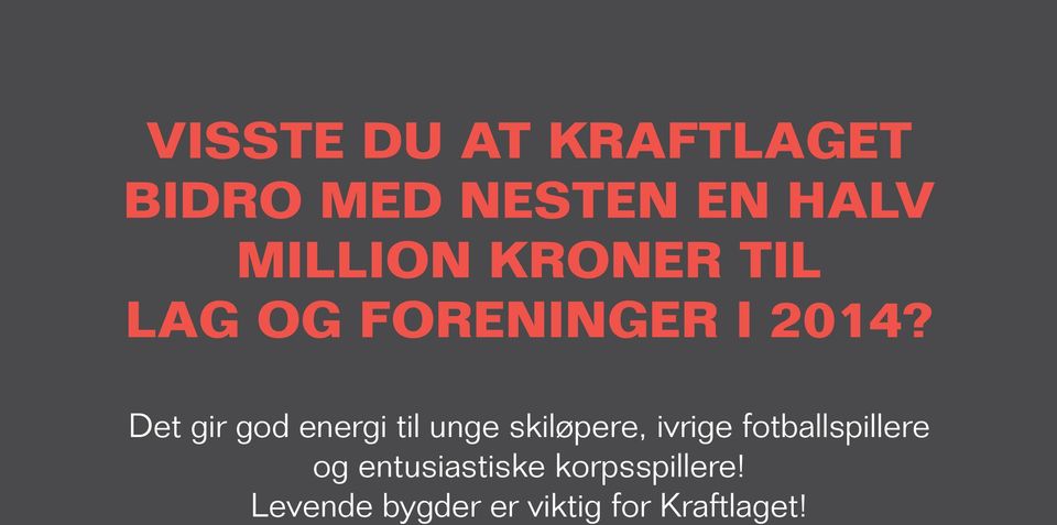 Det gir god energi til unge skiløpere, ivrige