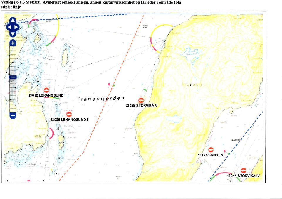 område (blå stiplet linje -------------------- -, 13012,LEK.