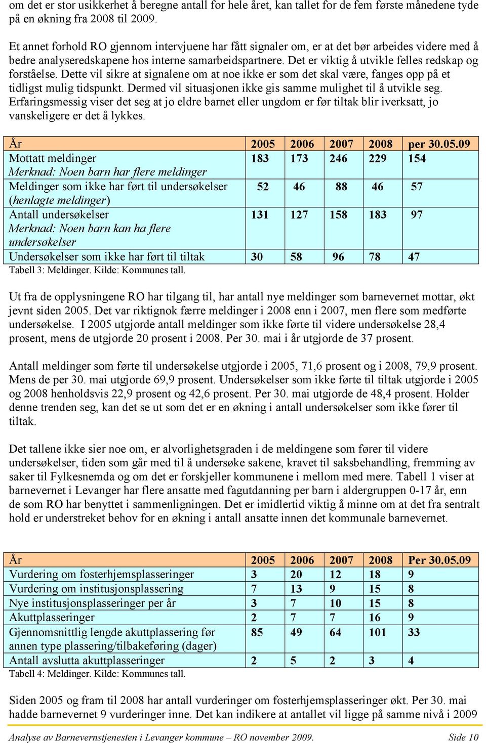 Det er viktig å utvikle felles redskap og forståelse. Dette vil sikre at signalene om at noe ikke er som det skal være, fanges opp på et tidligst mulig tidspunkt.