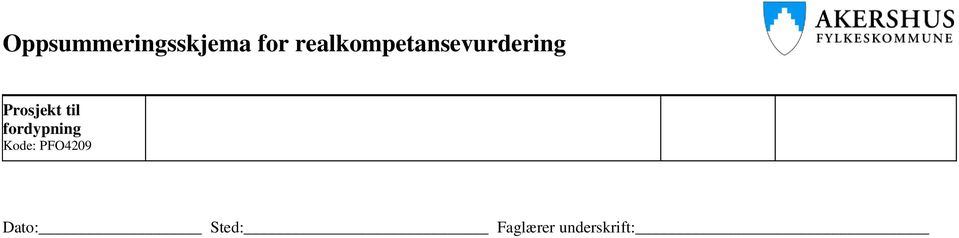 PFO4209 Dato: