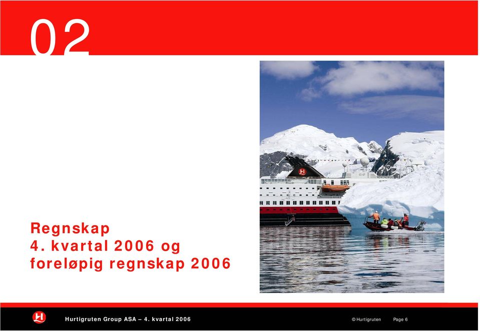 regnskap 2006 Presentation