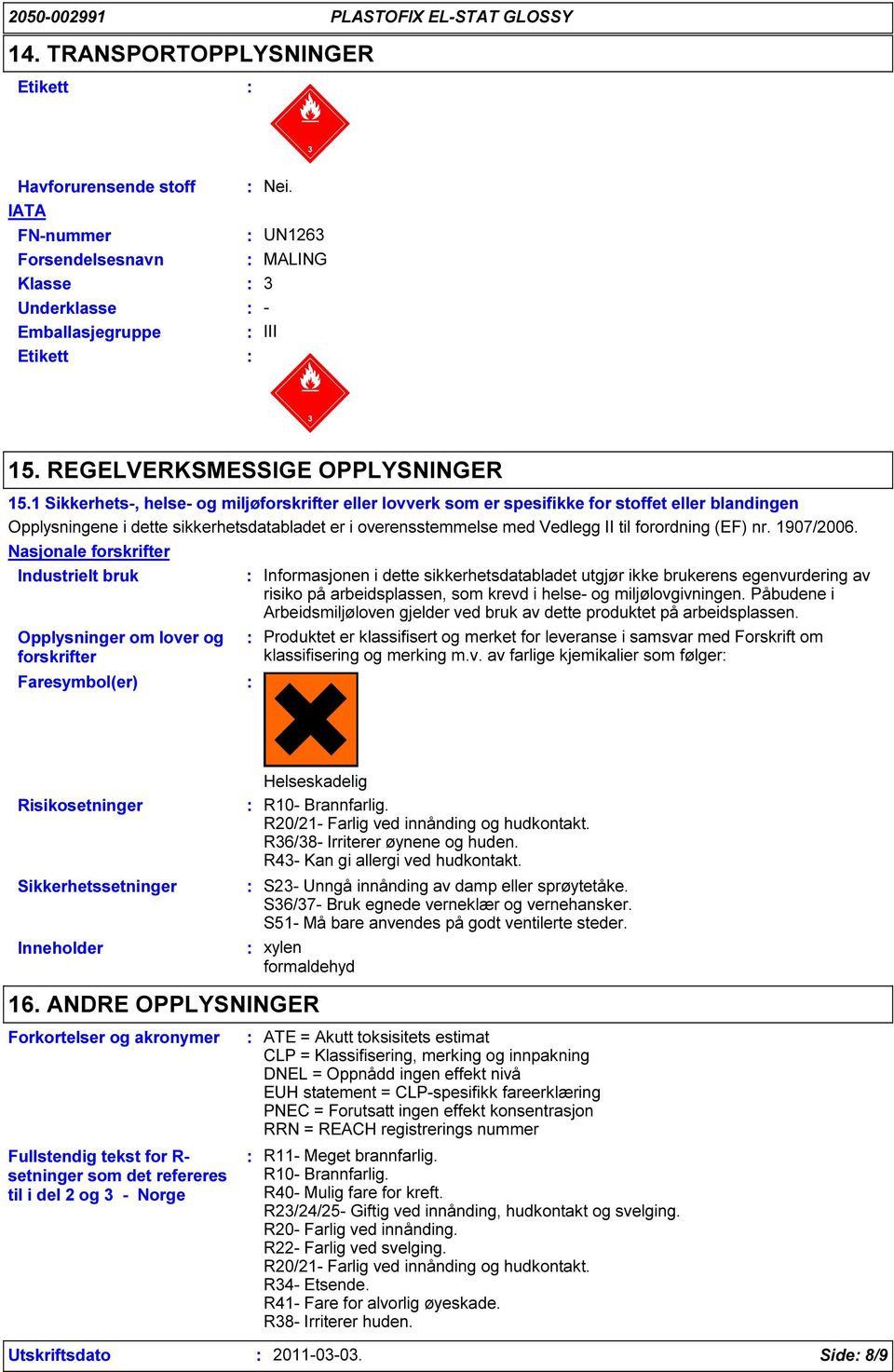 (EF) nr. 1907/2006.