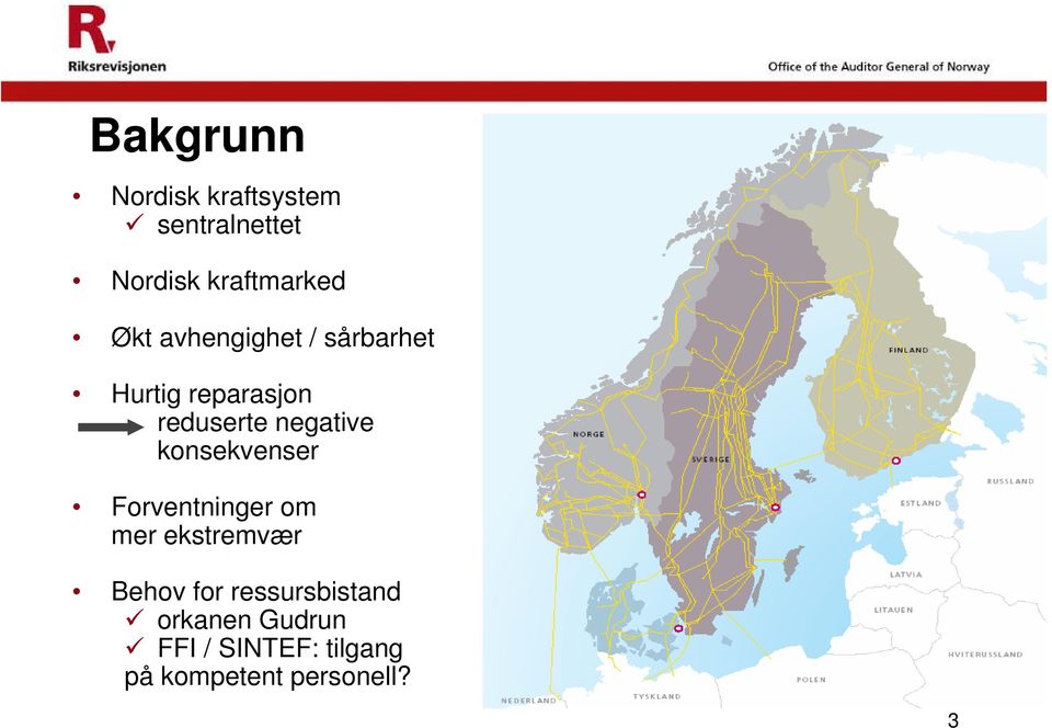 konsekvenser Forventninger om mer ekstremvær Behov for