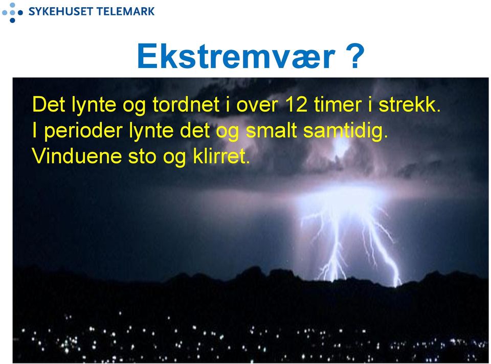 timer i strekk.