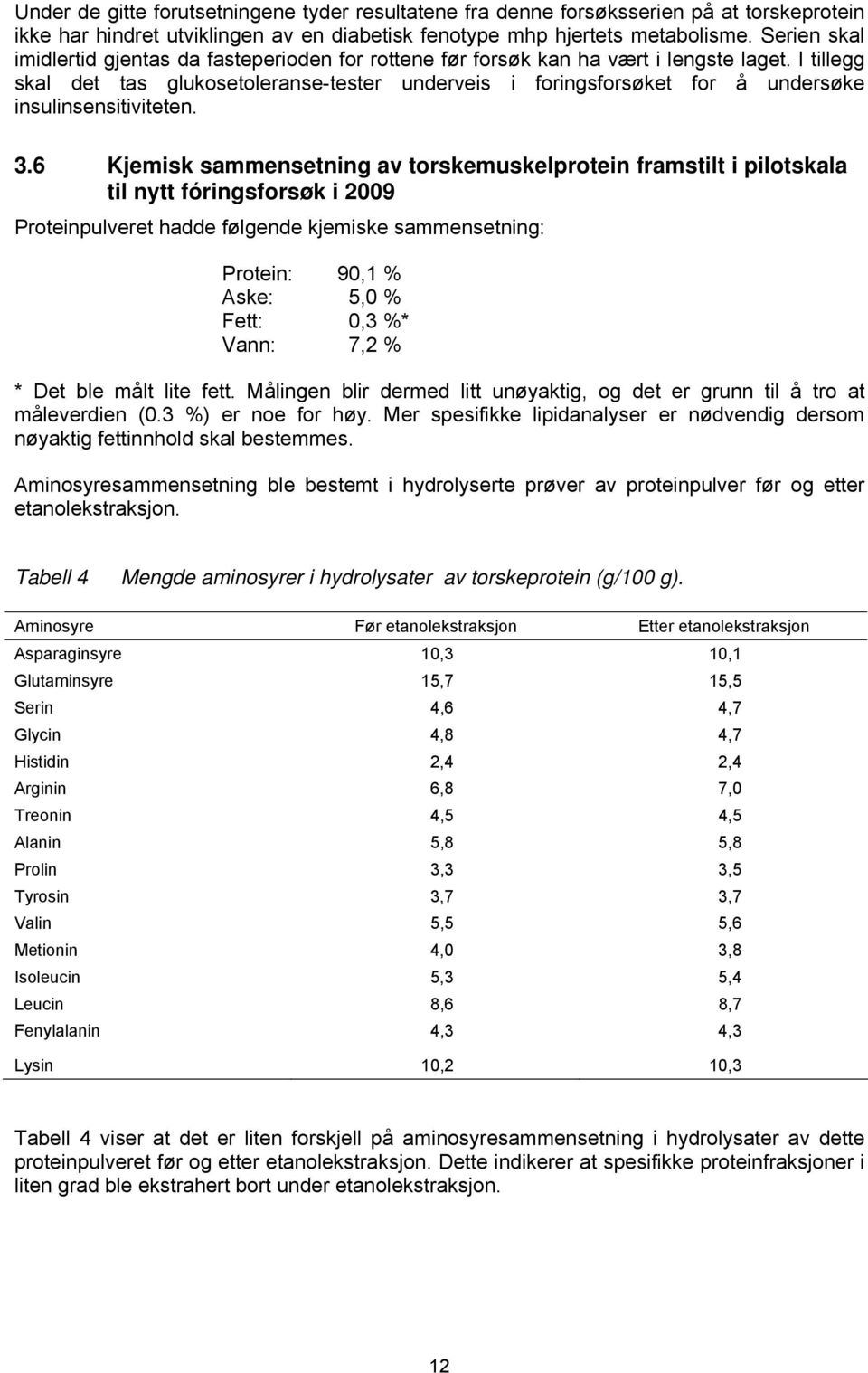 I tillegg skal det tas glukosetoleranse-tester underveis i foringsforsøket for å undersøke insulinsensitiviteten. 3.