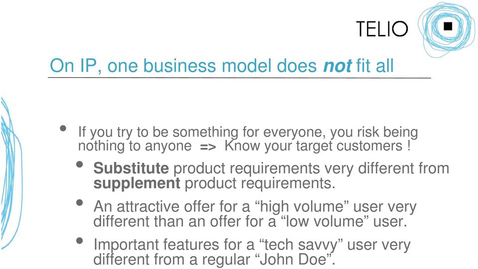 Substitute product requirements very different from supplement product requirements.