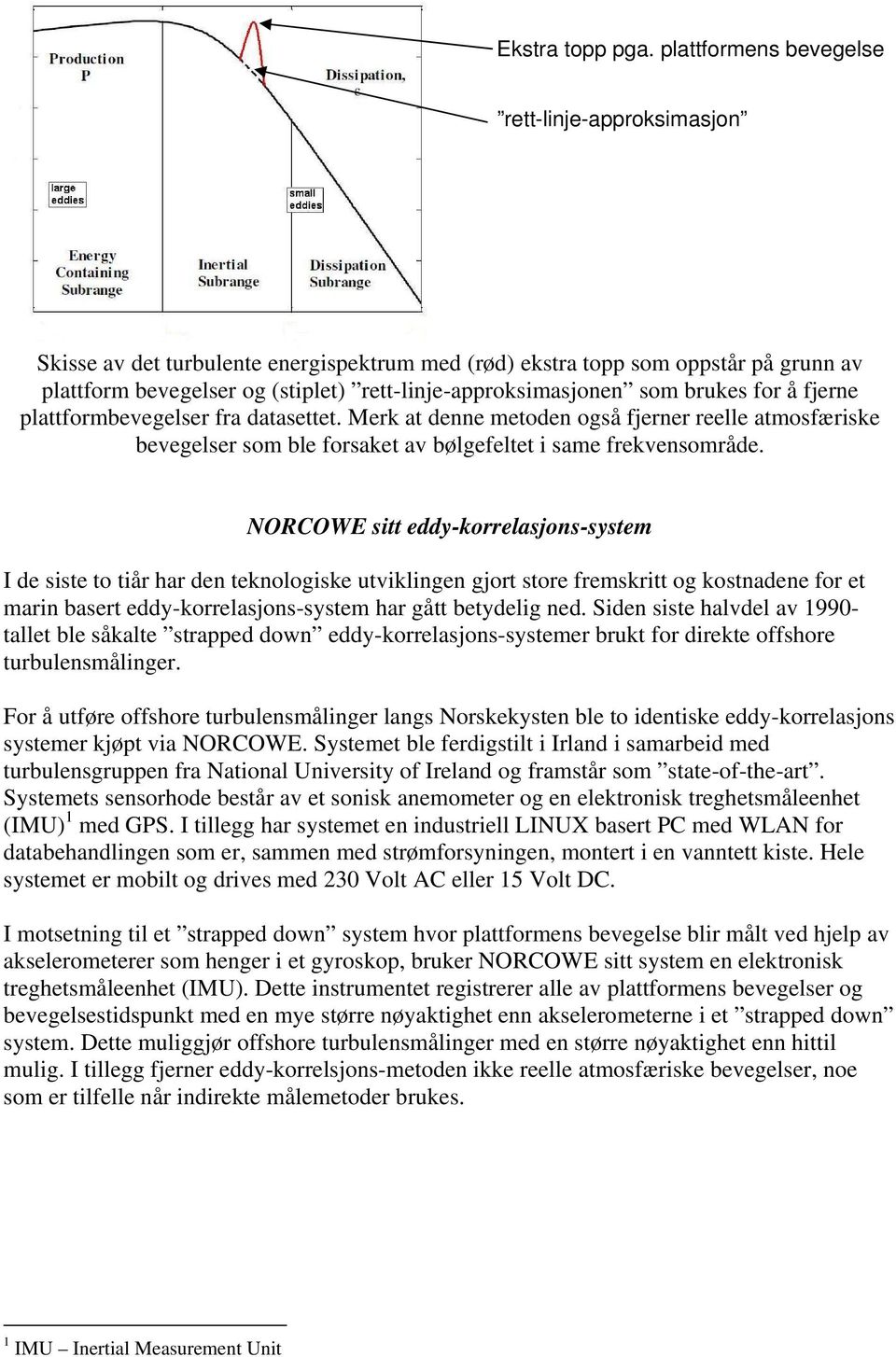 som brukes for å fjerne plattformbevegelser fra datasettet. Merk at denne metoden også fjerner reelle atmosfæriske bevegelser som ble forsaket av bølgefeltet i same frekvensområde.