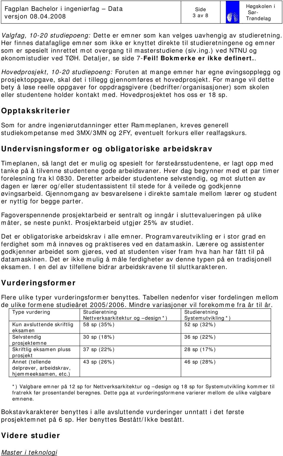 Detaljer, se side 7-Feil! Bokmerke er ikke definert.