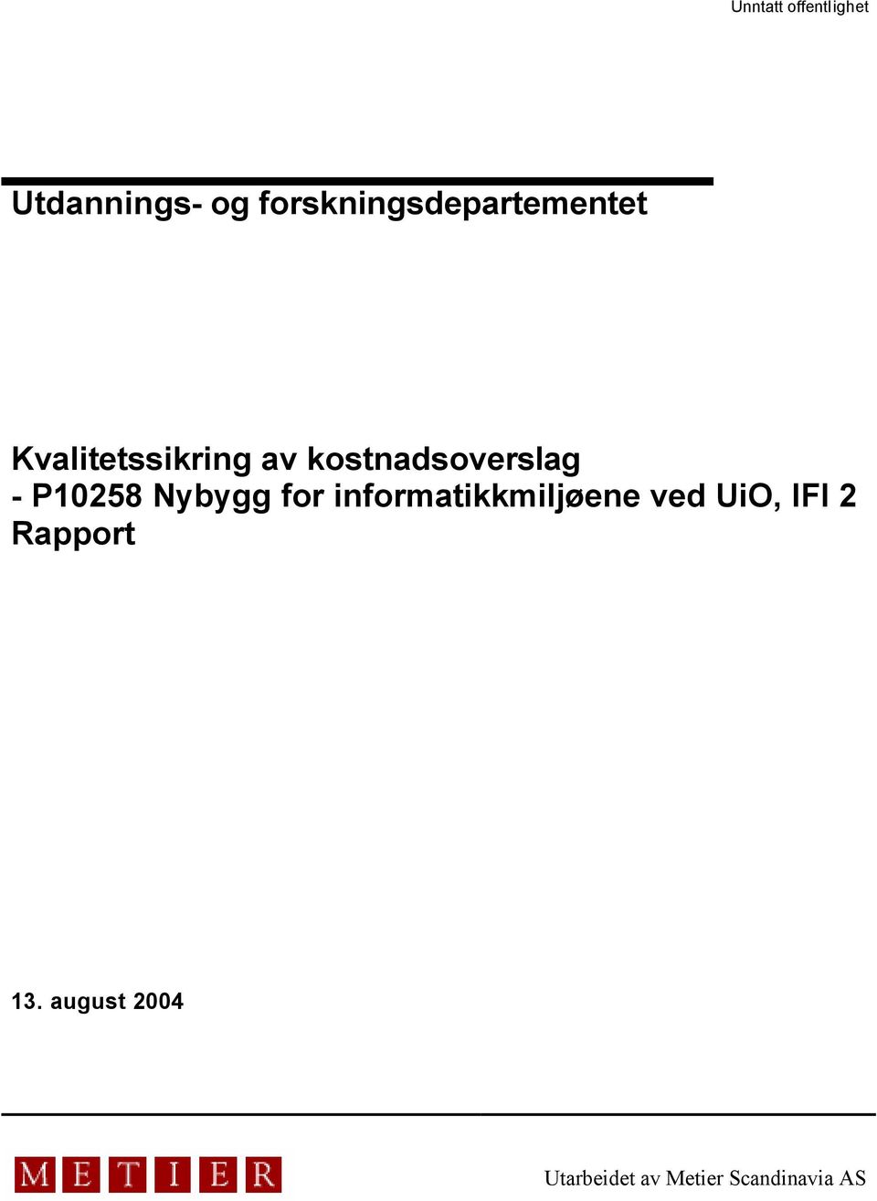 Nybygg for informatikkmiljøene ved UiO, IFI 2