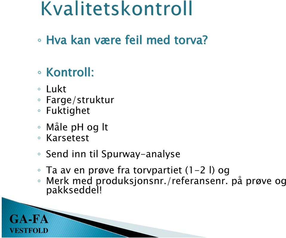 Karsetest Send inn til Spurway-analyse Ta av en prøve