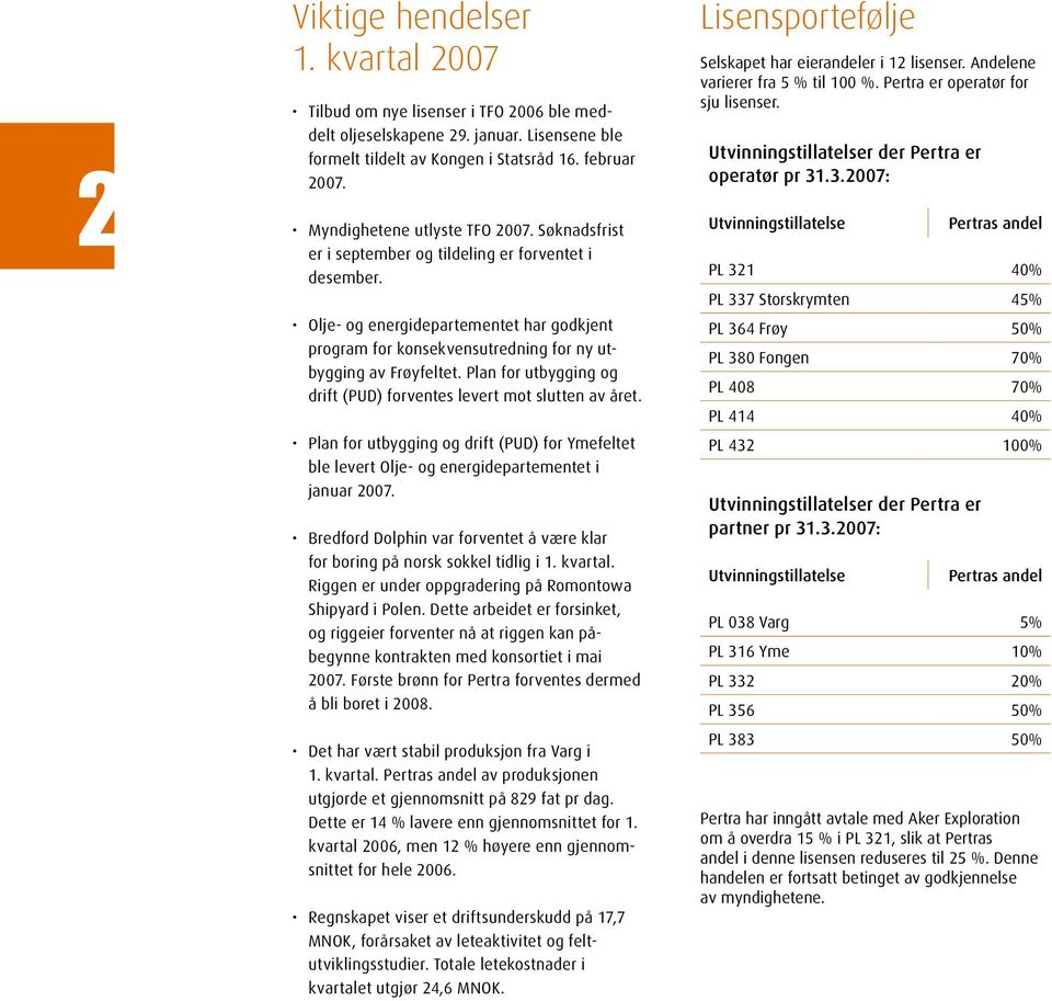 Olje- og energidepartementet har godkjent program for konsekvensutredning for ny utbygging av Frøyfeltet. Plan for utbygging og drift (PUD) forventes levert mot slutten av året.