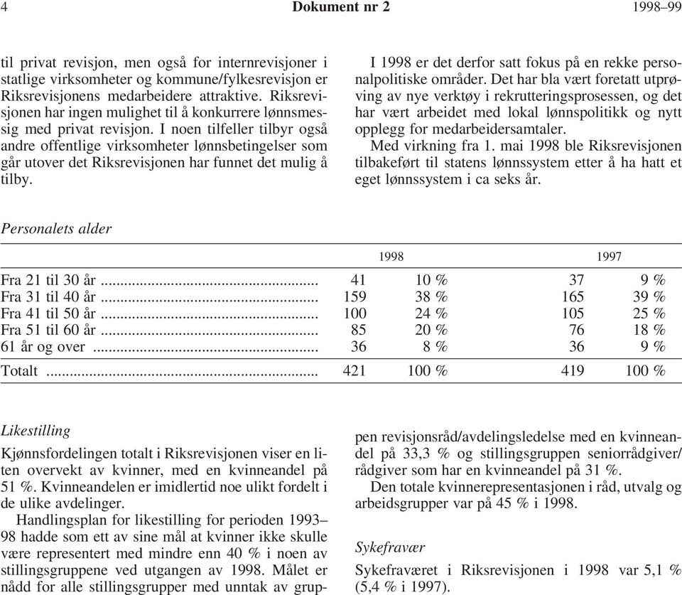 I noen tilfeller tilbyr også andre offentlige virksomheter lønnsbetingelser som går utover det Riksrevisjonen har funnet det mulig å tilby.