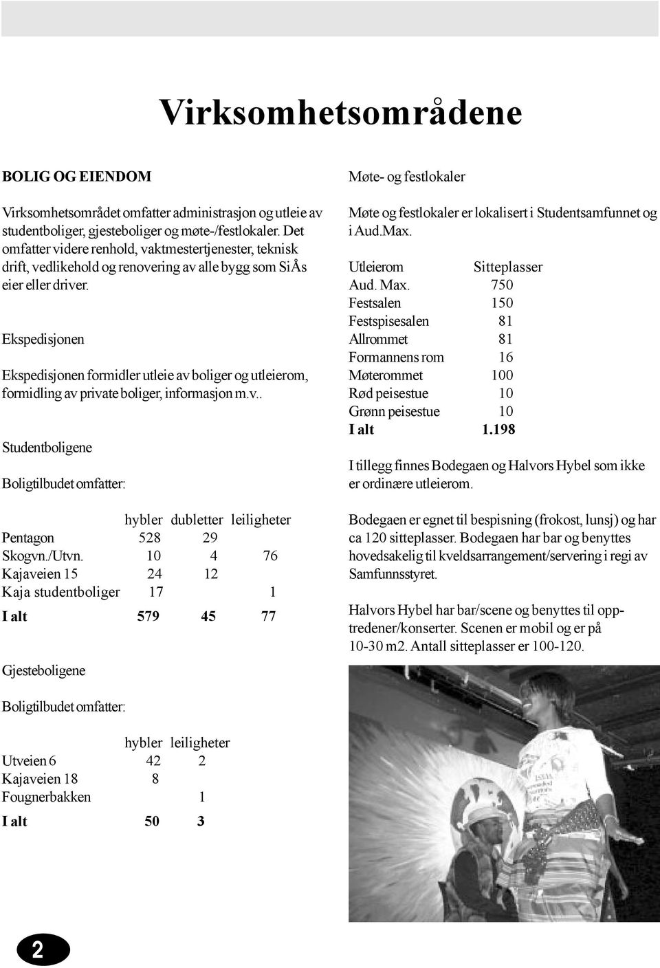 Ekspedisjonen Ekspedisjonen formidler utleie av boliger og utleierom, formidling av private boliger, informasjon m.v.. Studentboligene Boligtilbudet omfatter: hybler dubletter leiligheter Pentagon 528 29 Skogvn.